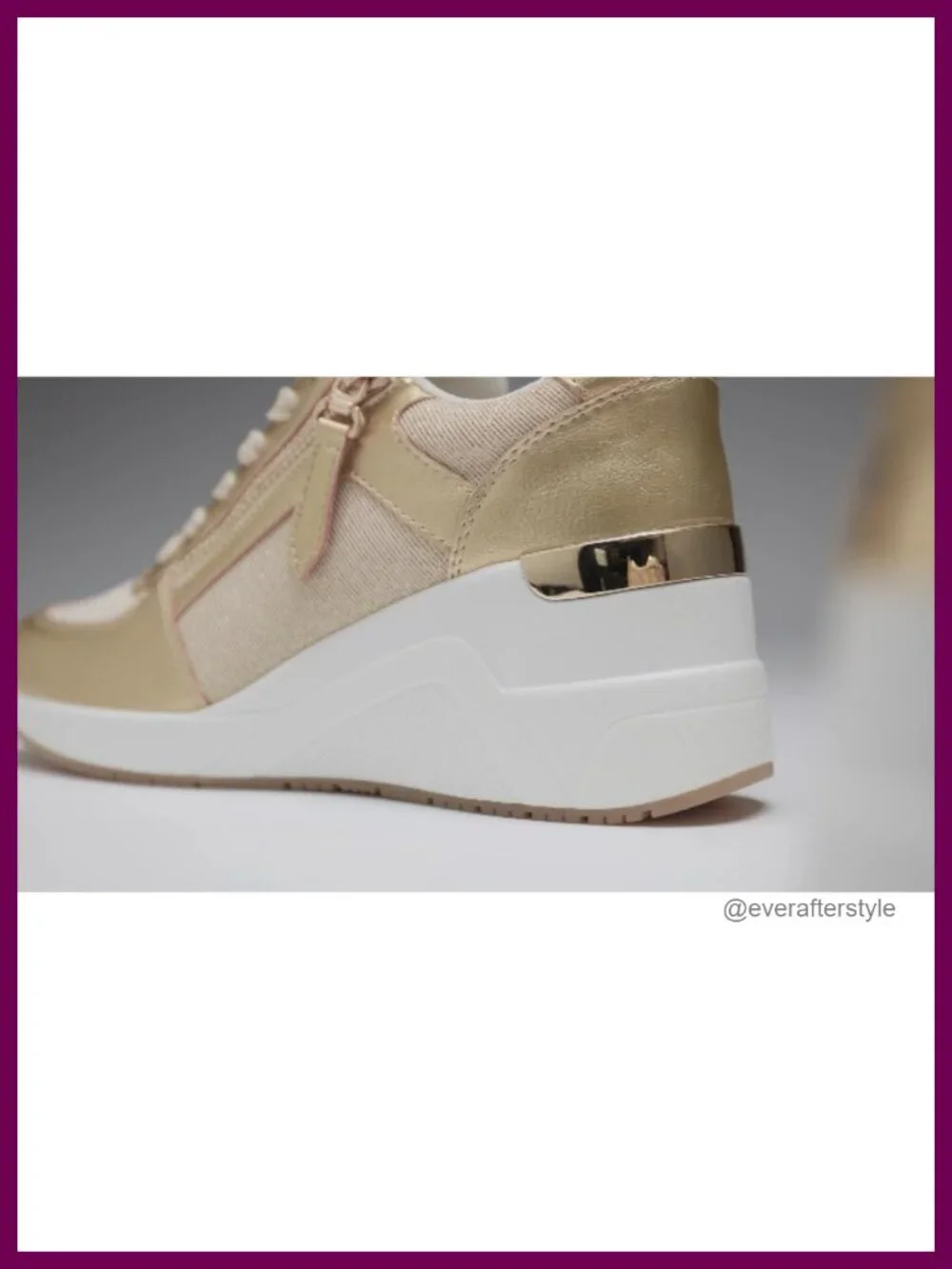 Wedge Sneakers for Women Platform Tennis Shoes Breathable Knit Lace-Up